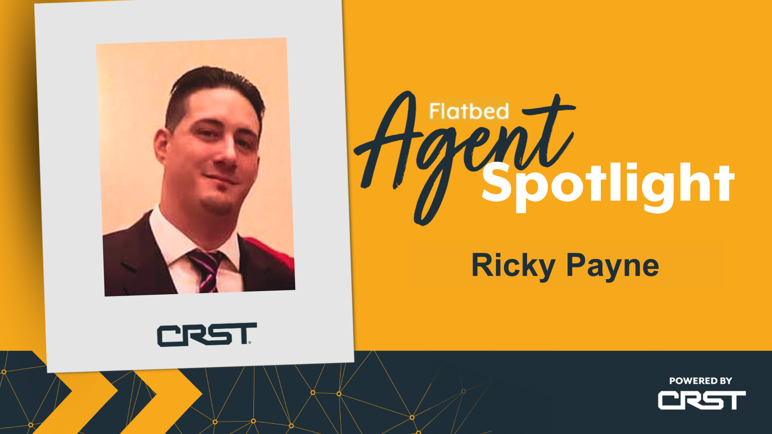 CRST Freight Agent Support Spotlight: Ricky Payne